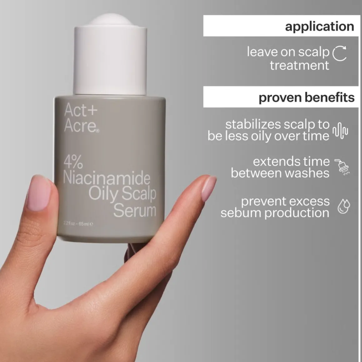 Act+Acre 4% Niacinamide Serum