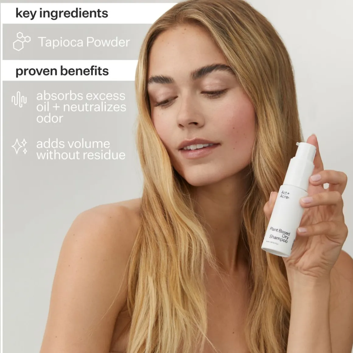 Act+Acre Fulvic Acid Volumizing Dry Shampoo
