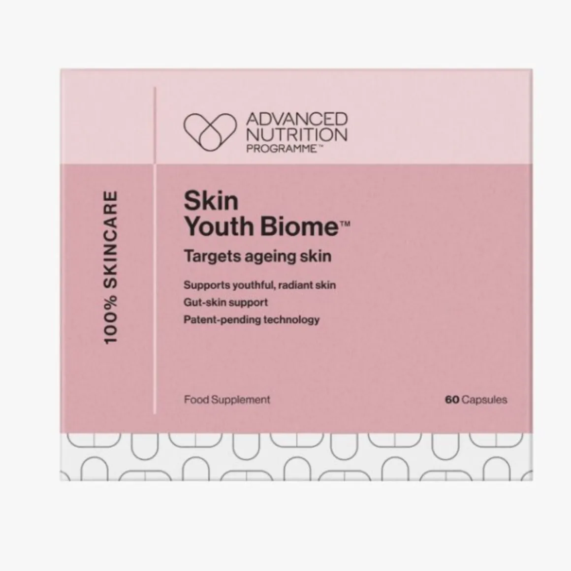 Advanced Nutrition Programme Bestseller Skin Youth Biome New & Improved 60 Capsules