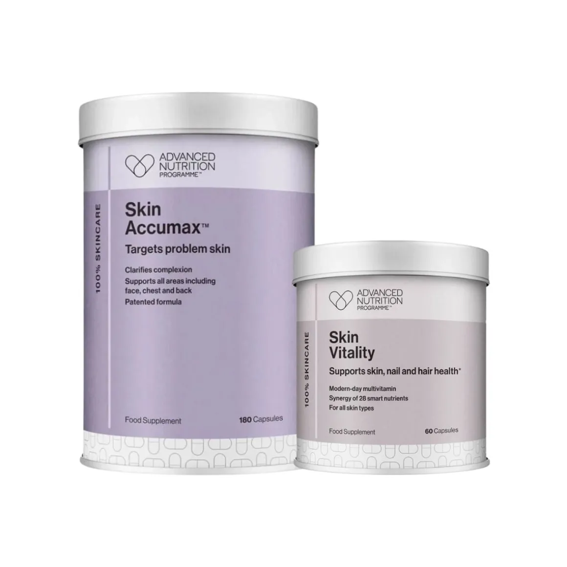 Advanced Nutrition Programme Skin Accumax 180 Caps with Complimentary Skin Vitality 60 Caps