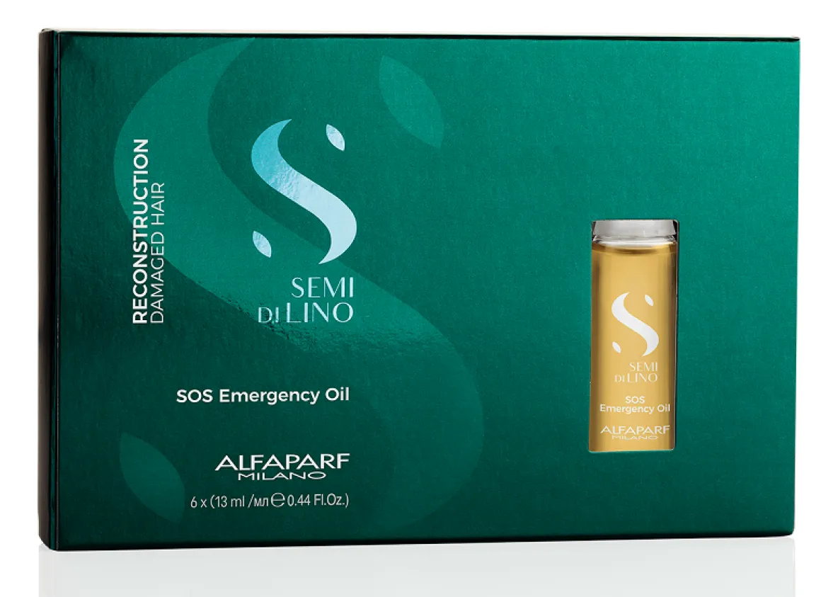 Alfaparf Semi Di Lino Reconstruction SOS Emergency Oil