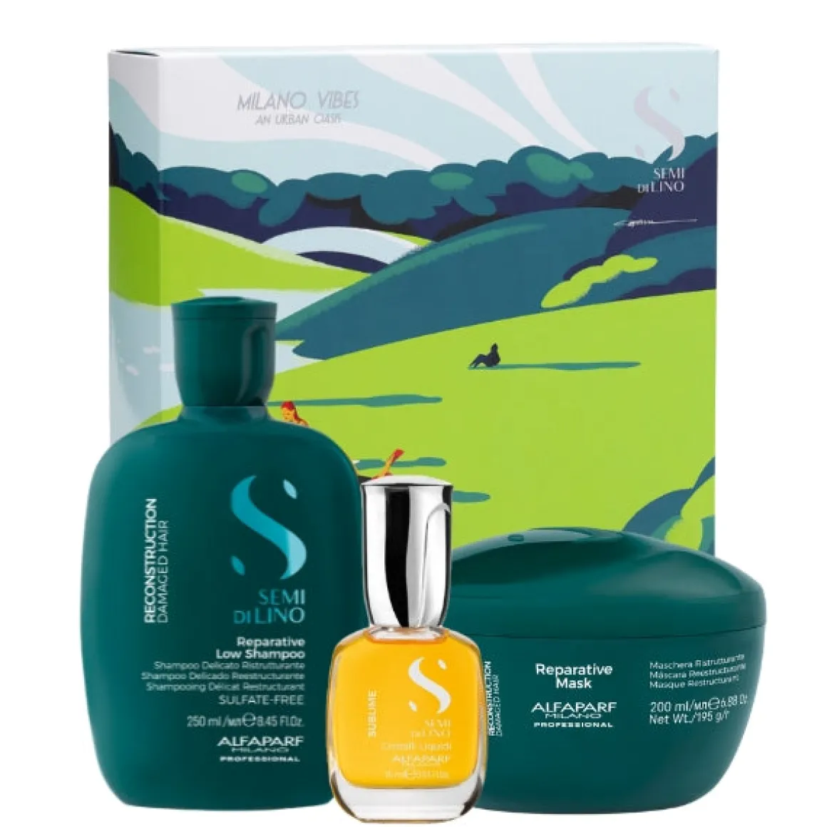 Alfaparf Semi Di Lino Reconstruction Gift Set