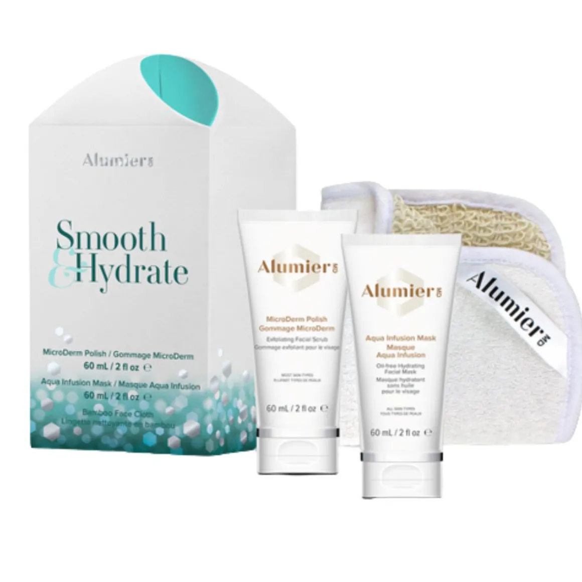 Alumier MD Smooth & Hydrate Kit IN Salon.
