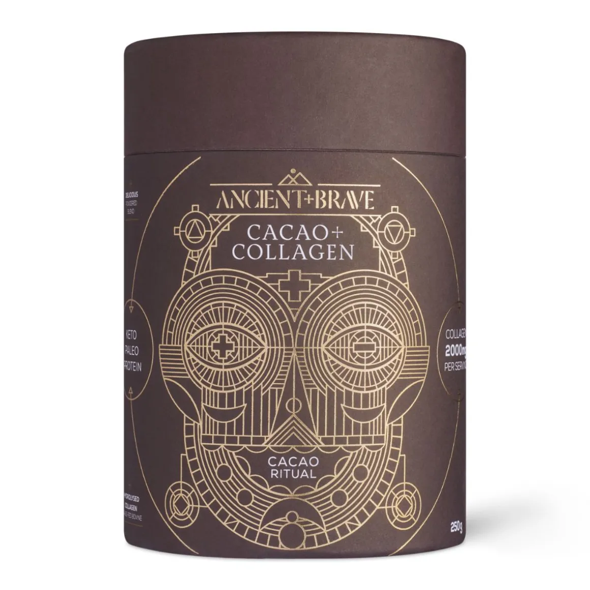 Ancient + Brave Cacao + Collagen Tub 250g