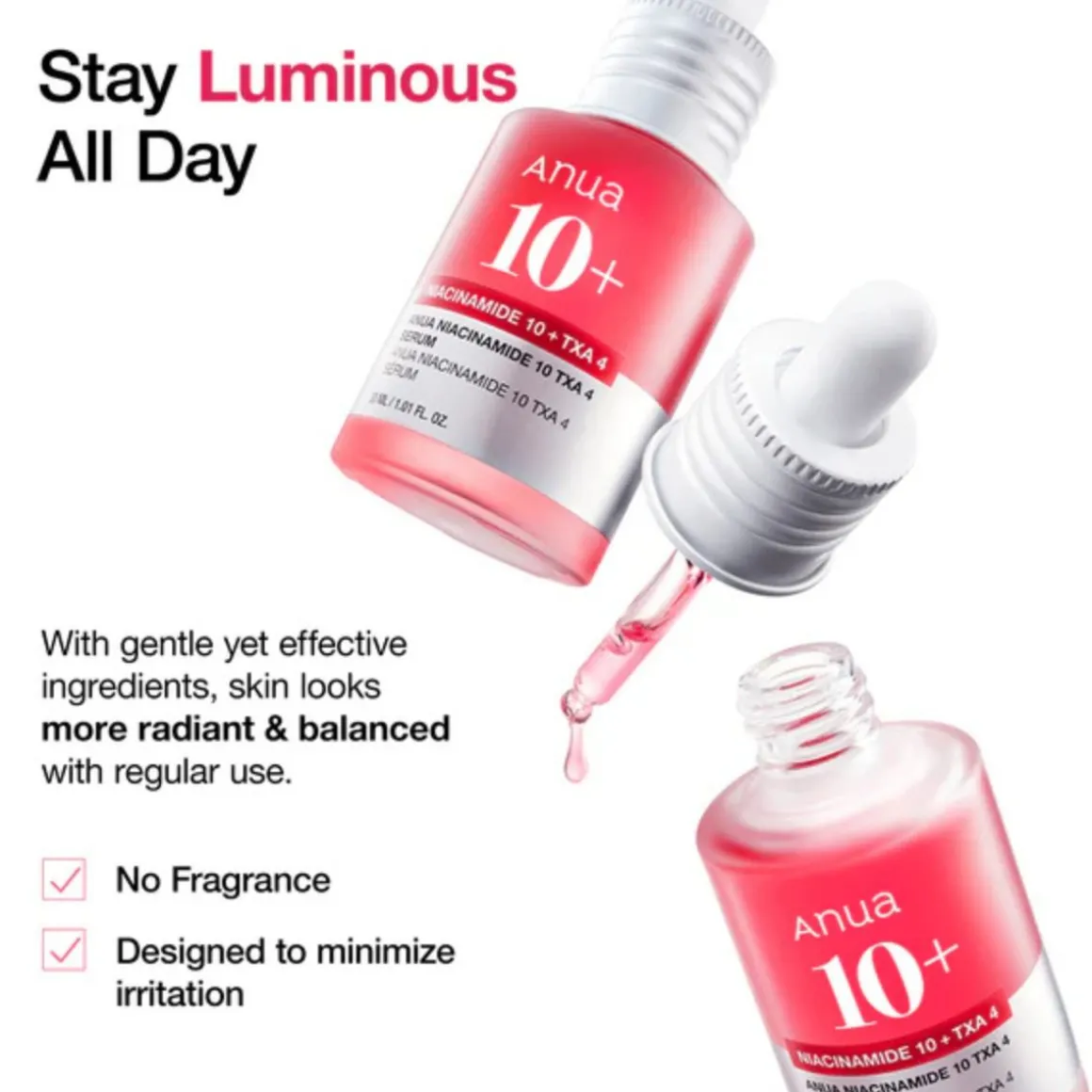 Anua Niacinamide 10%+TXA 4% Dark Spot Correcting Serum
