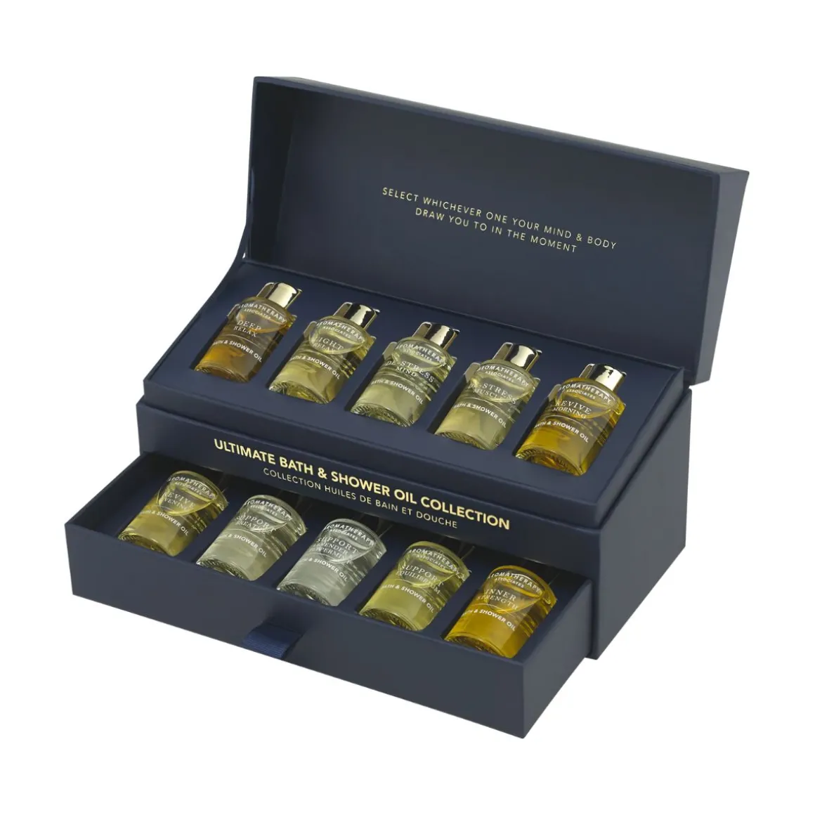 Aromatherapy Associates Ultimate Bath & Shower Oil Collection 10 x 9ml