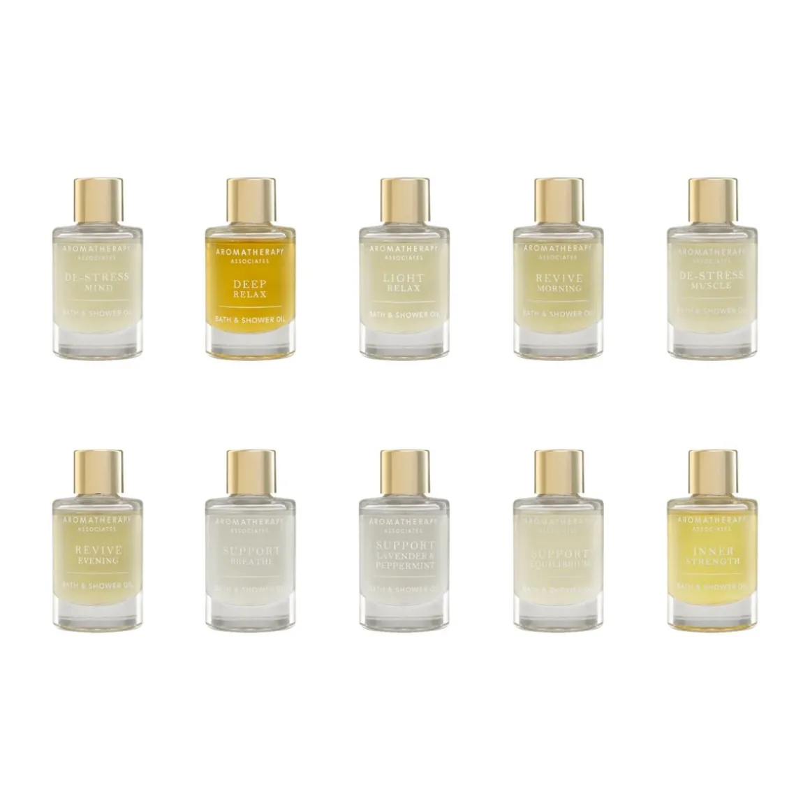 Aromatherapy Associates Ultimate Bath & Shower Oil Collection 10 x 9ml