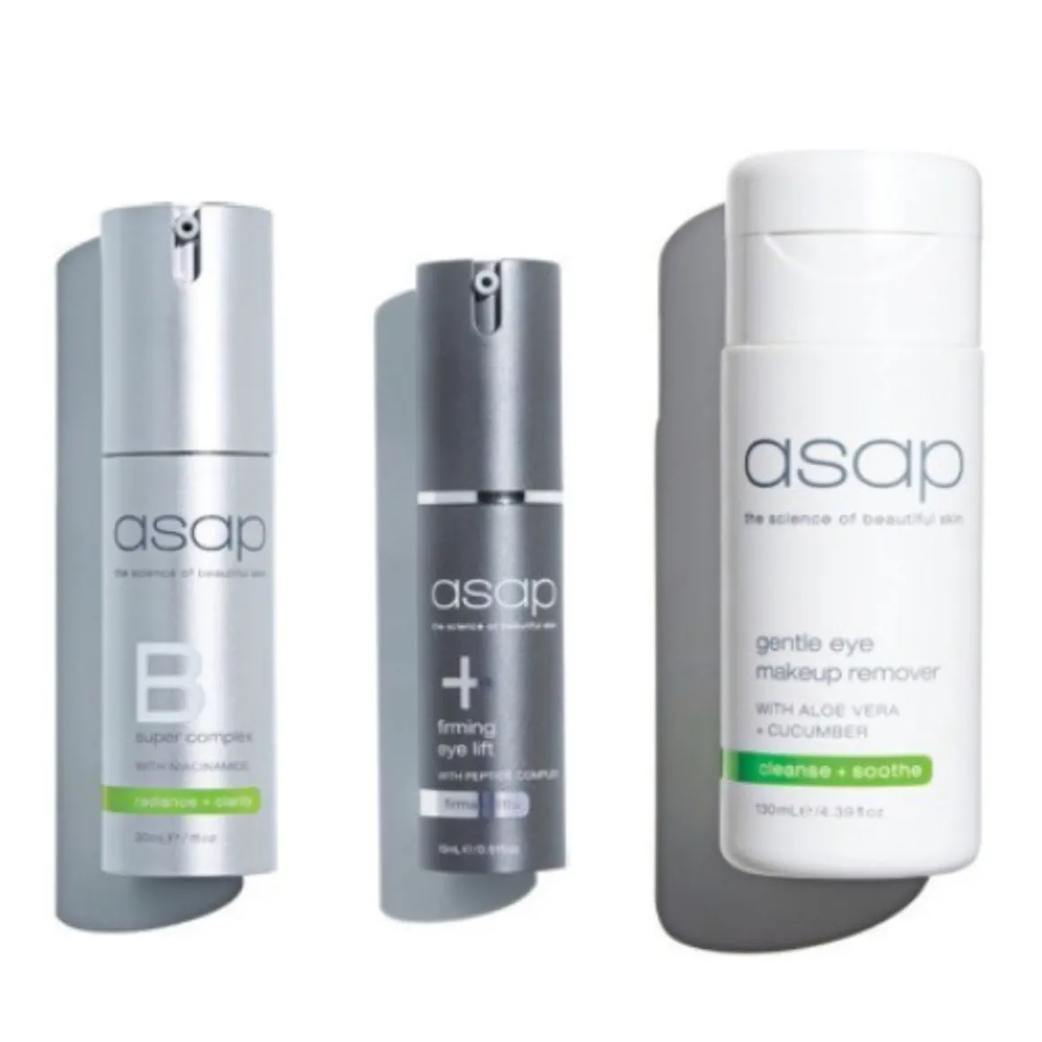 ASAP Eye Essentials Trio to Firm, Hydrate and Smooth Eye Area