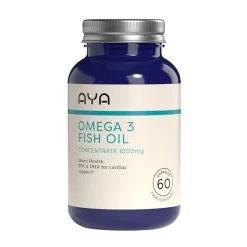 AYA Omega 3 Fish Oil 1000mg Capsules x60