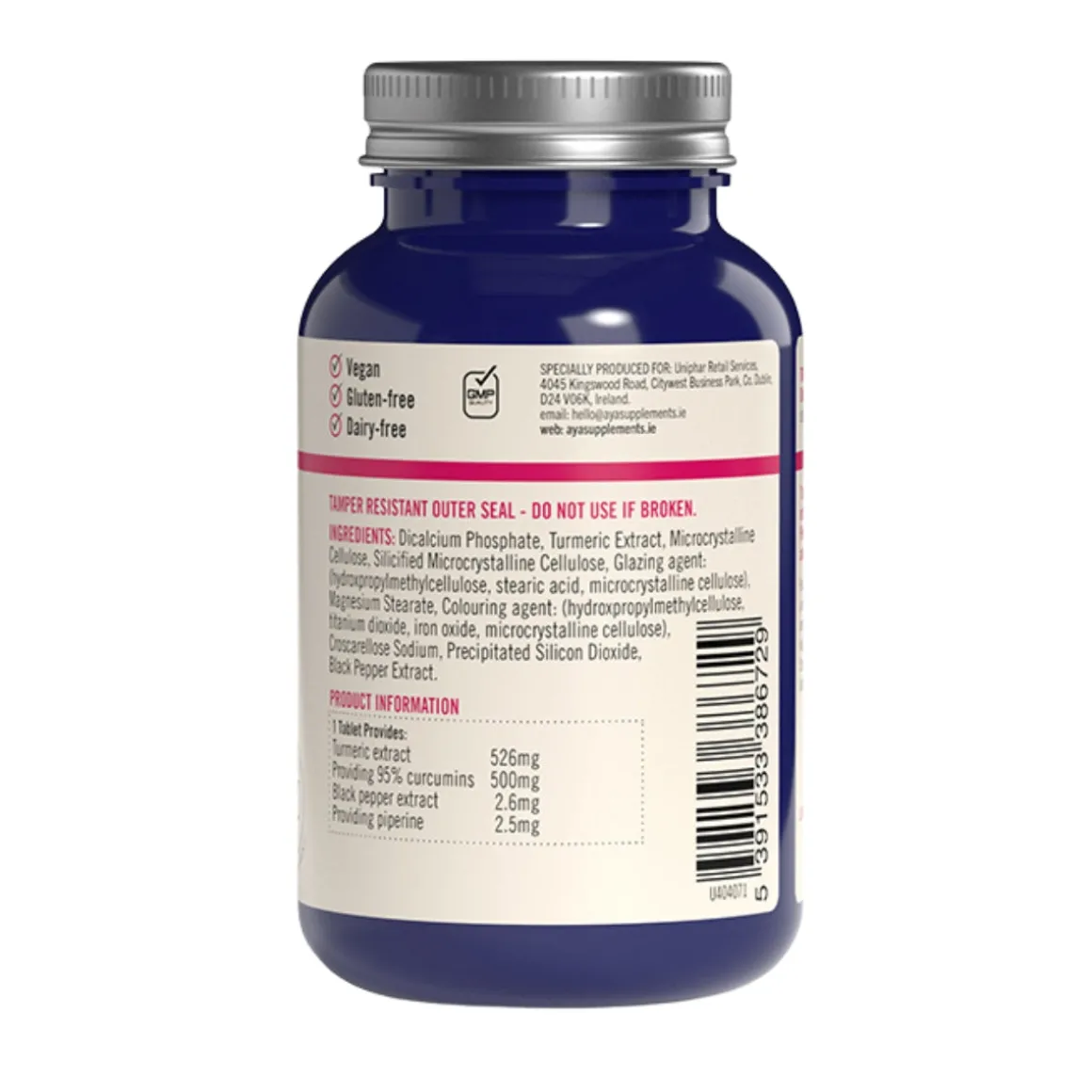 AYA Turmeric 15000mg Tablets x30