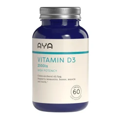 AYA Vitamin D3 2500IU Tablets x60