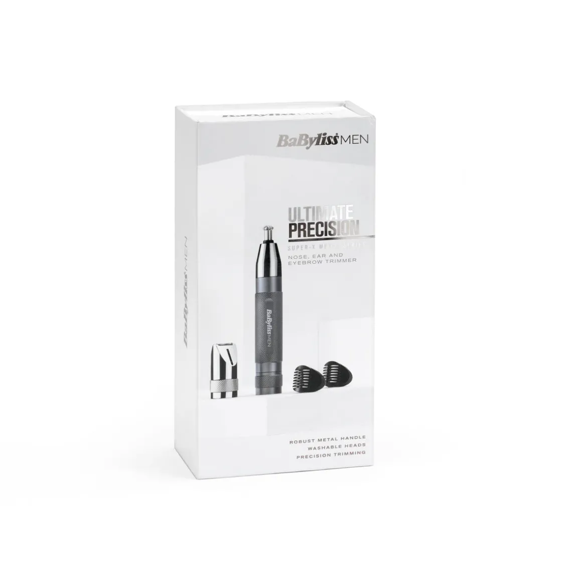 BaByliss Super-X Metal Series Cordless Nose Trimmer