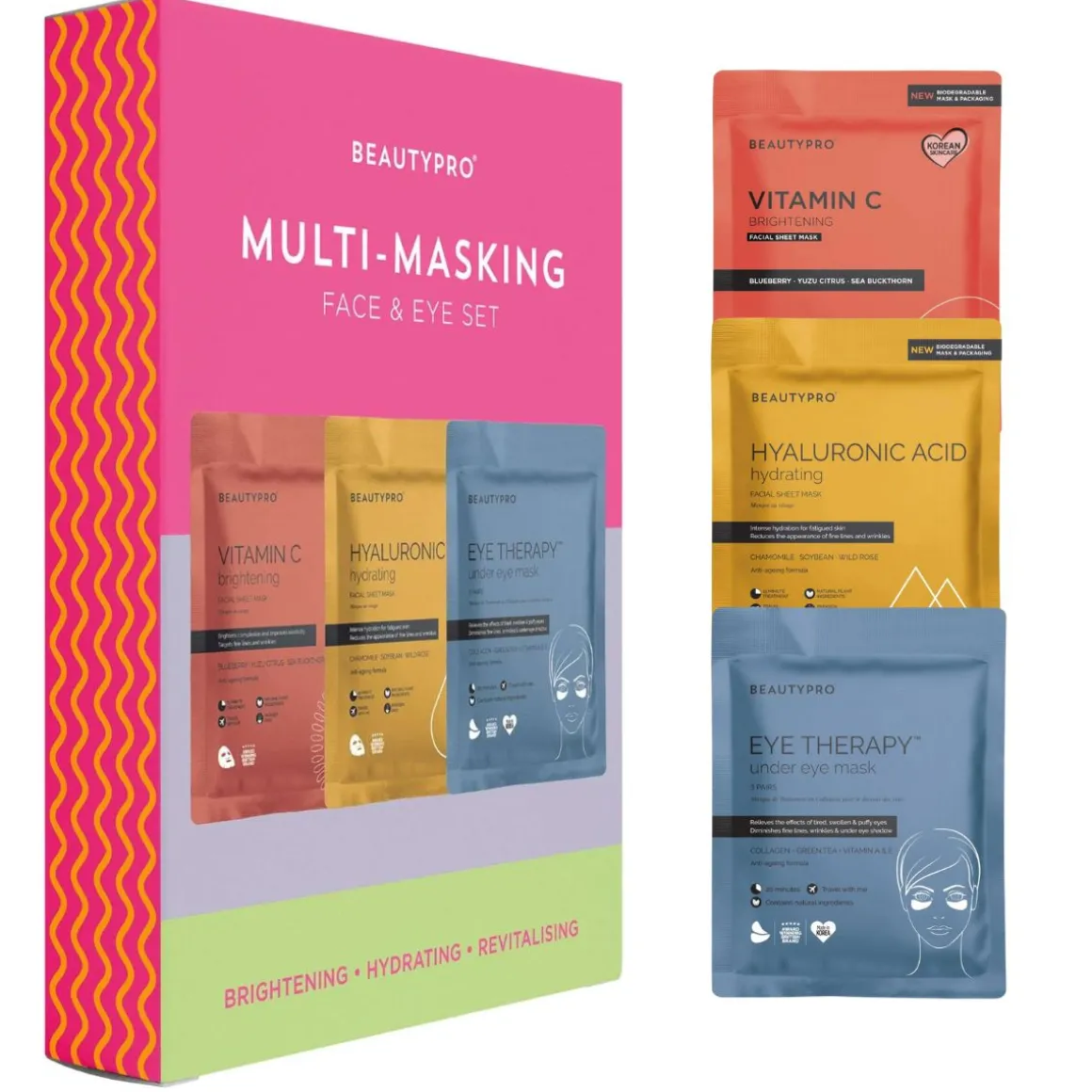 BeautyPro Multi-Masking Face & Eye Set