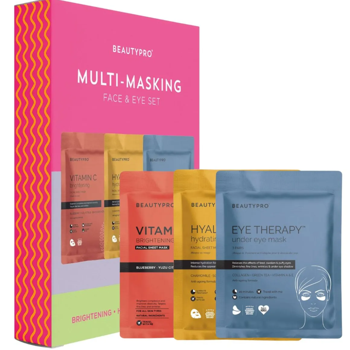BeautyPro Multi-Masking Face & Eye Set