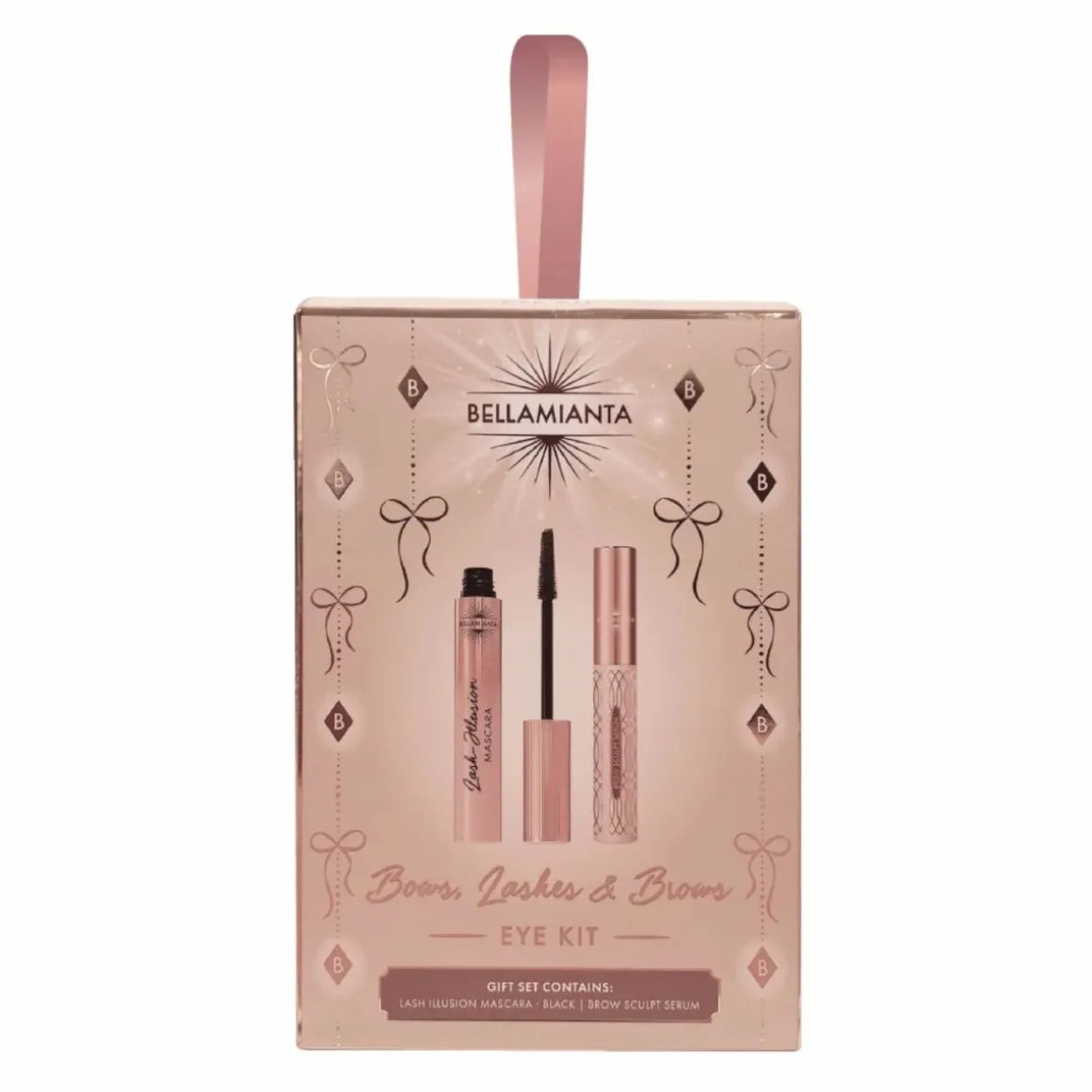 Bellamianta Bows, Lashes & Brows Eye Kit