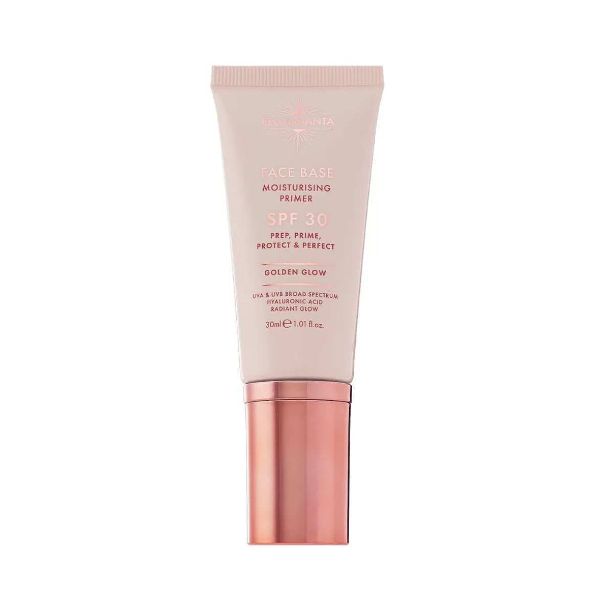 Bellamianta Face Base SPF Moisturising Primer Golden Glow