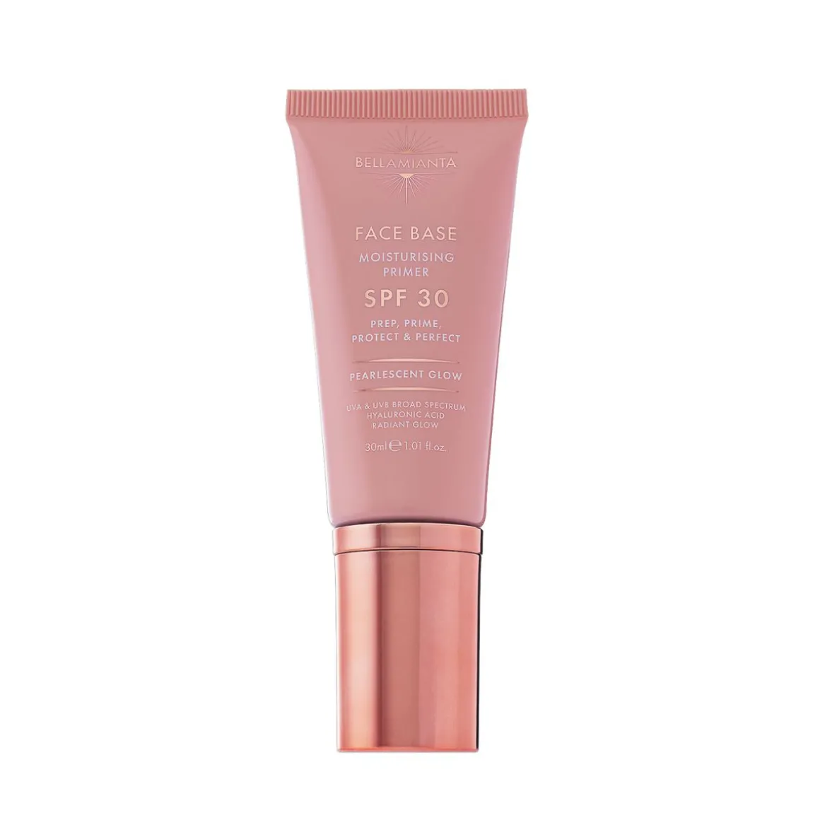 Bellamianta Face Base SPF Moisturising Primer Pearlescent Glow