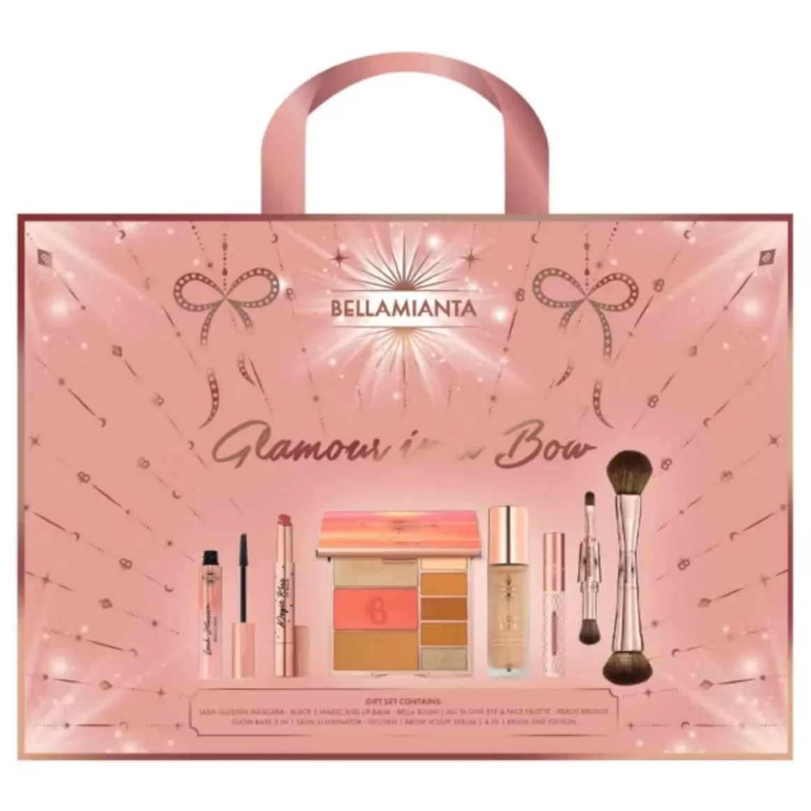 Bellamianta Glamour in a Bow Colour Cosmetic Set