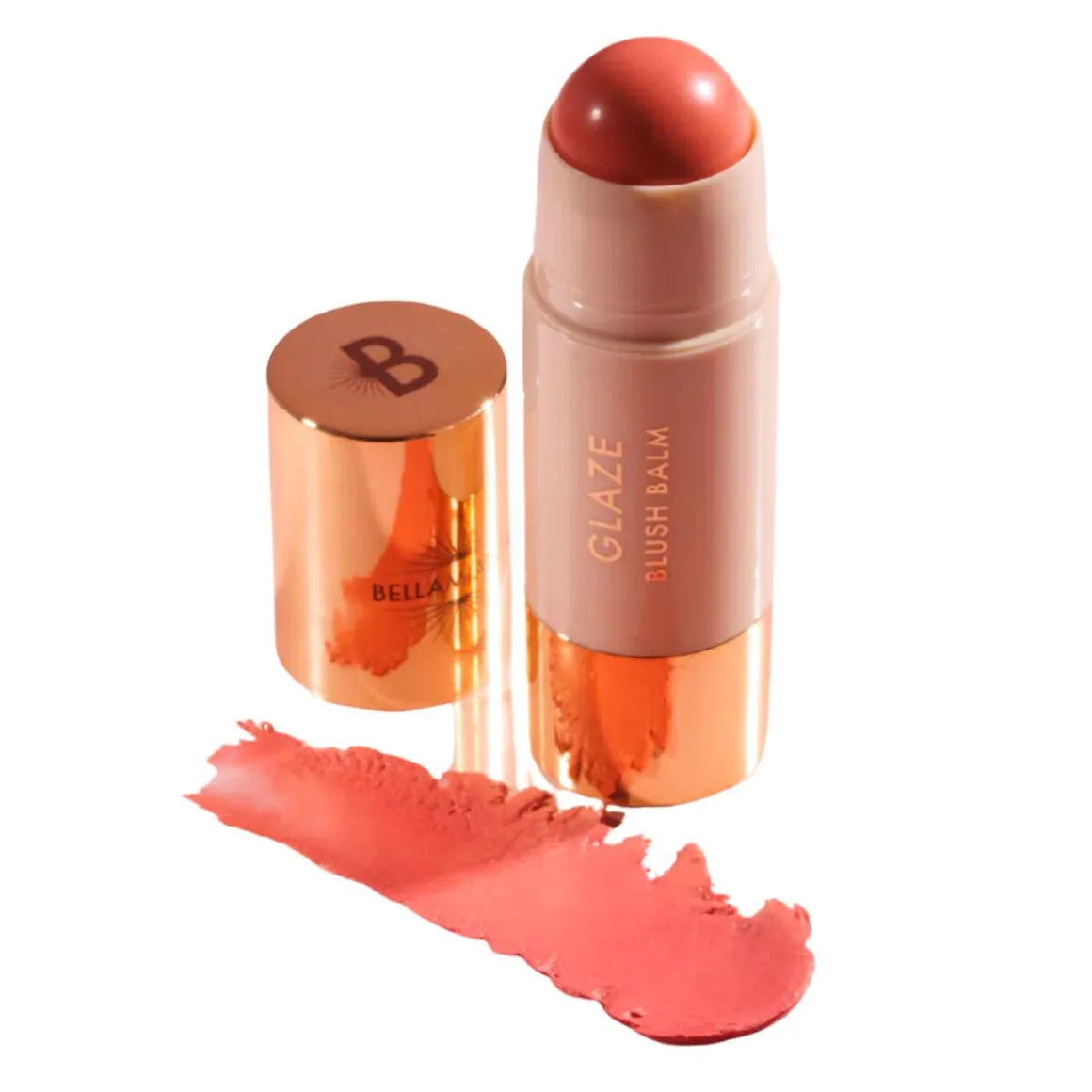 Bellamianta Glaze Blush & Glow Balm- Apricot Crush