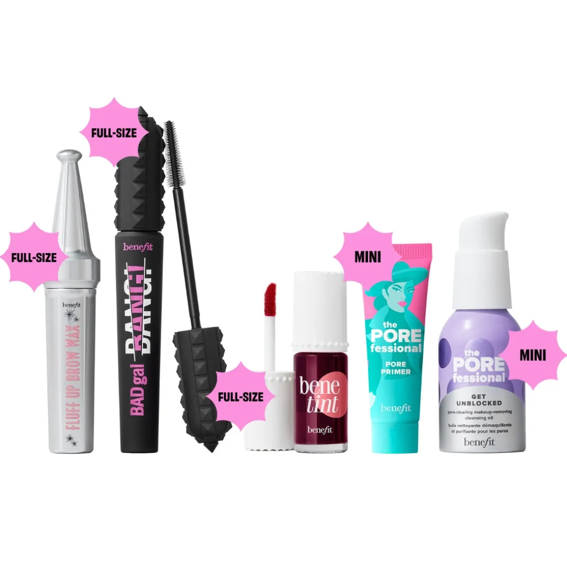 Benefit Glam A Grams Full Face Kit & Pore Care