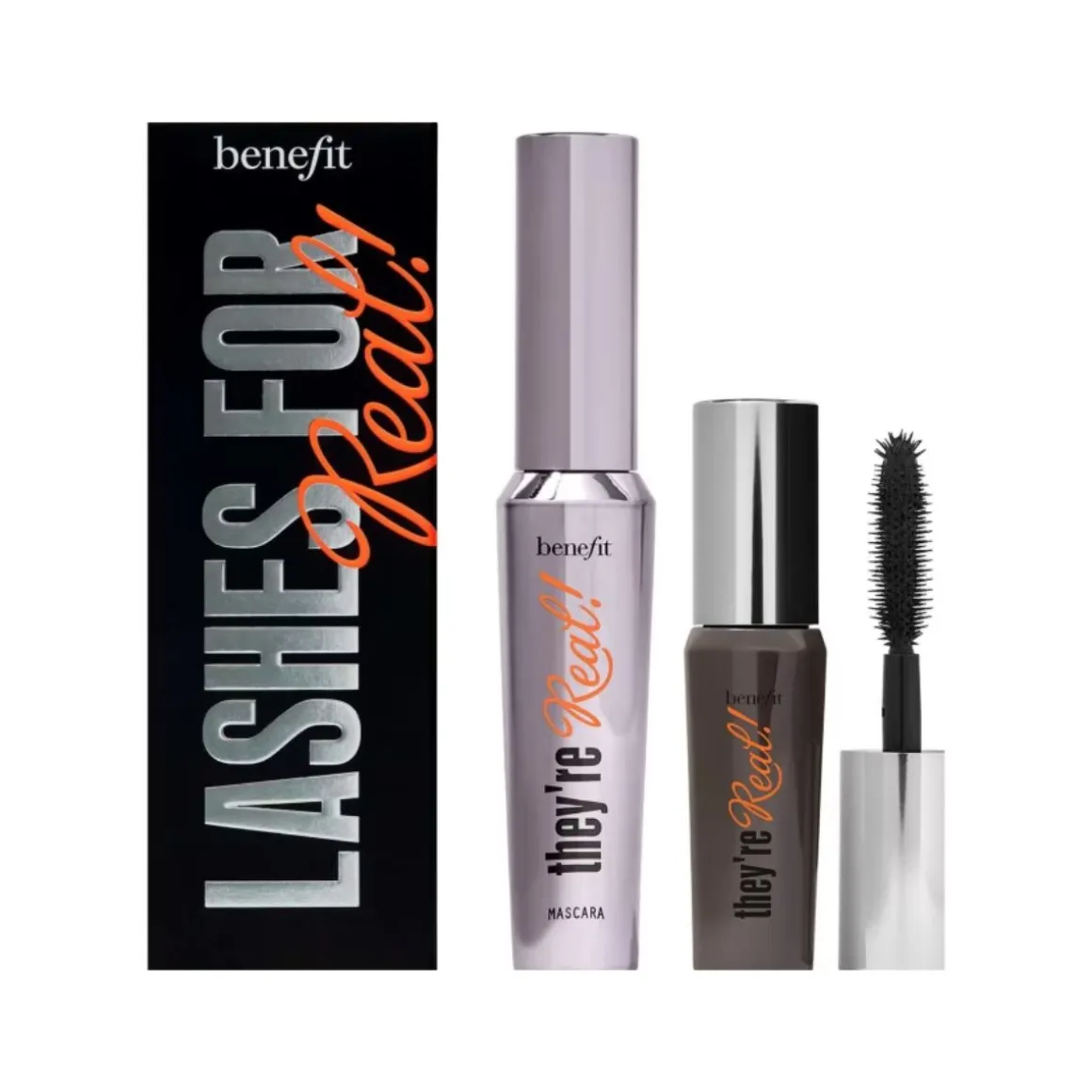 Benefit Lashes for Real Mascara Booster Set.