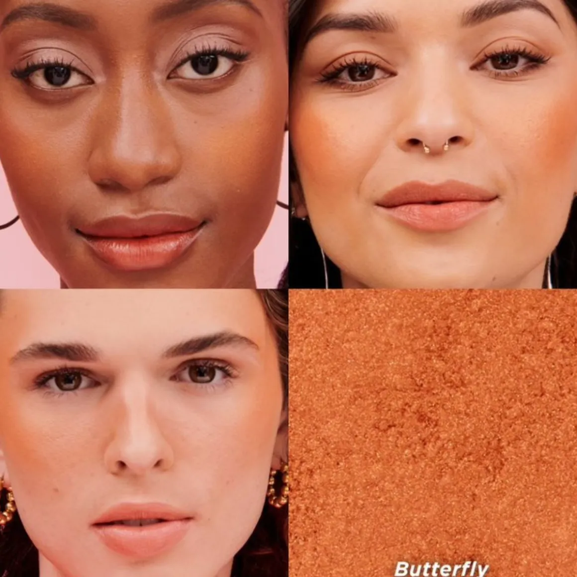 Benefit Powder Butterfly Golden Orange Blush.