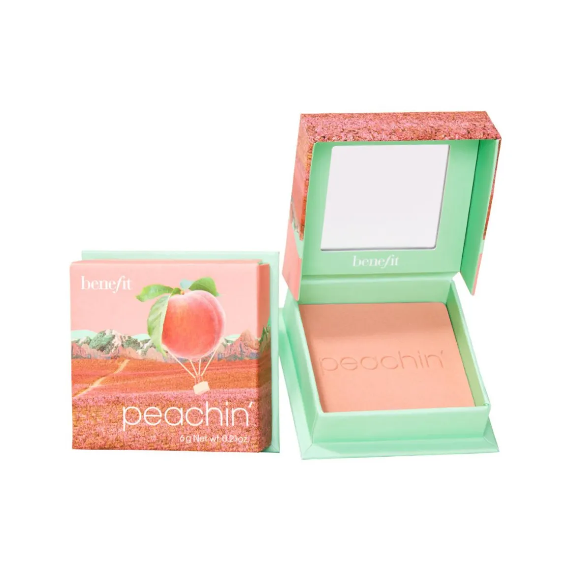 Benefit Powder Peachin’ Golden Peach Blush.