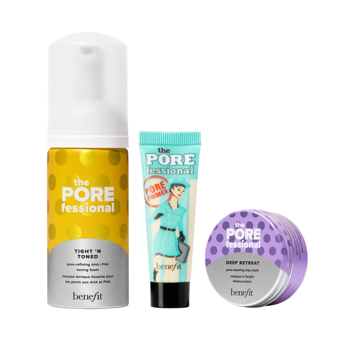 Benefit The Porefessional Package Deal Pore Care Mini Set.