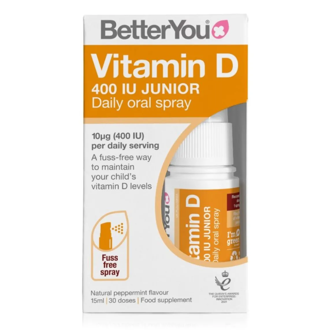 BetterYou DLux Junior Daily Vitamin D Oral Spray