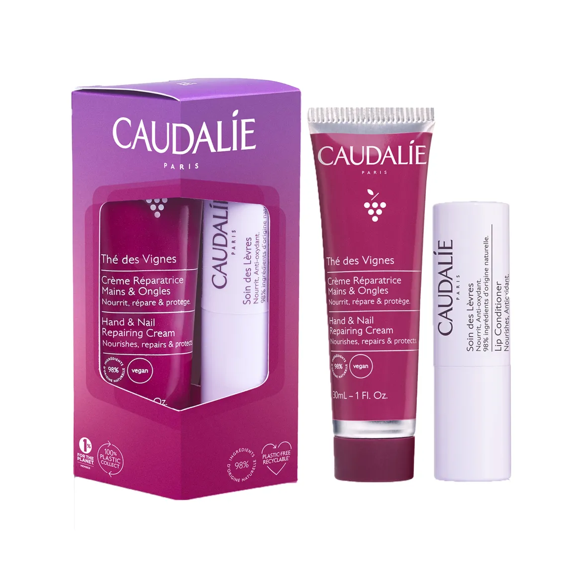 Caudalie Lip & Hand Duo Thé Des Vignes
