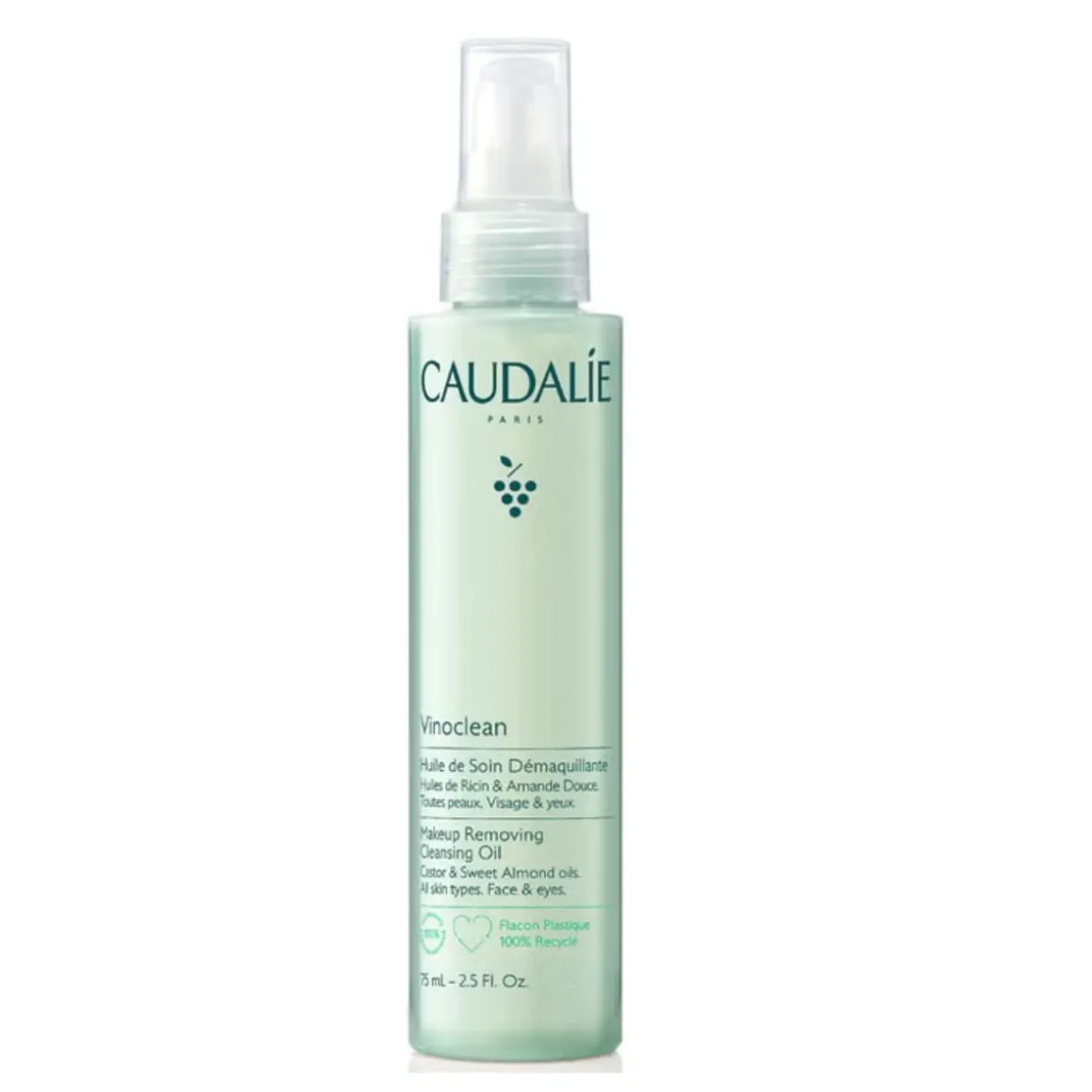 Caudalie Vinoclean Make-Up Removing Cleansing Oil 75ml