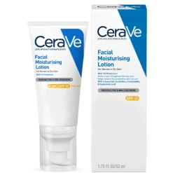 CeraVe AM Facial Moisturising Lotion SPF30 with Ceramides for Normal to Dry Skin 52ml