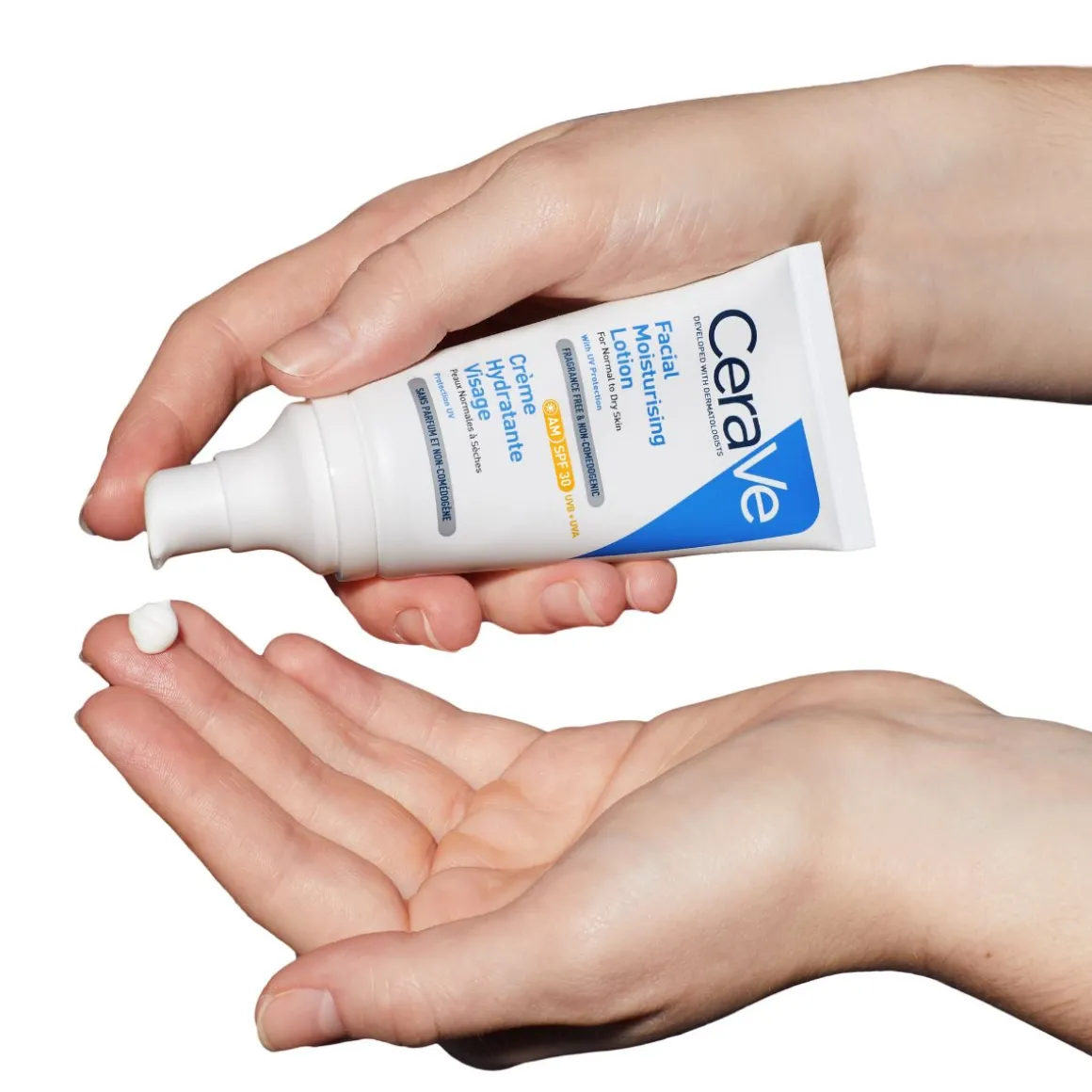 CeraVe AM Facial Moisturising Lotion SPF30 with Ceramides for Normal to Dry Skin 52ml