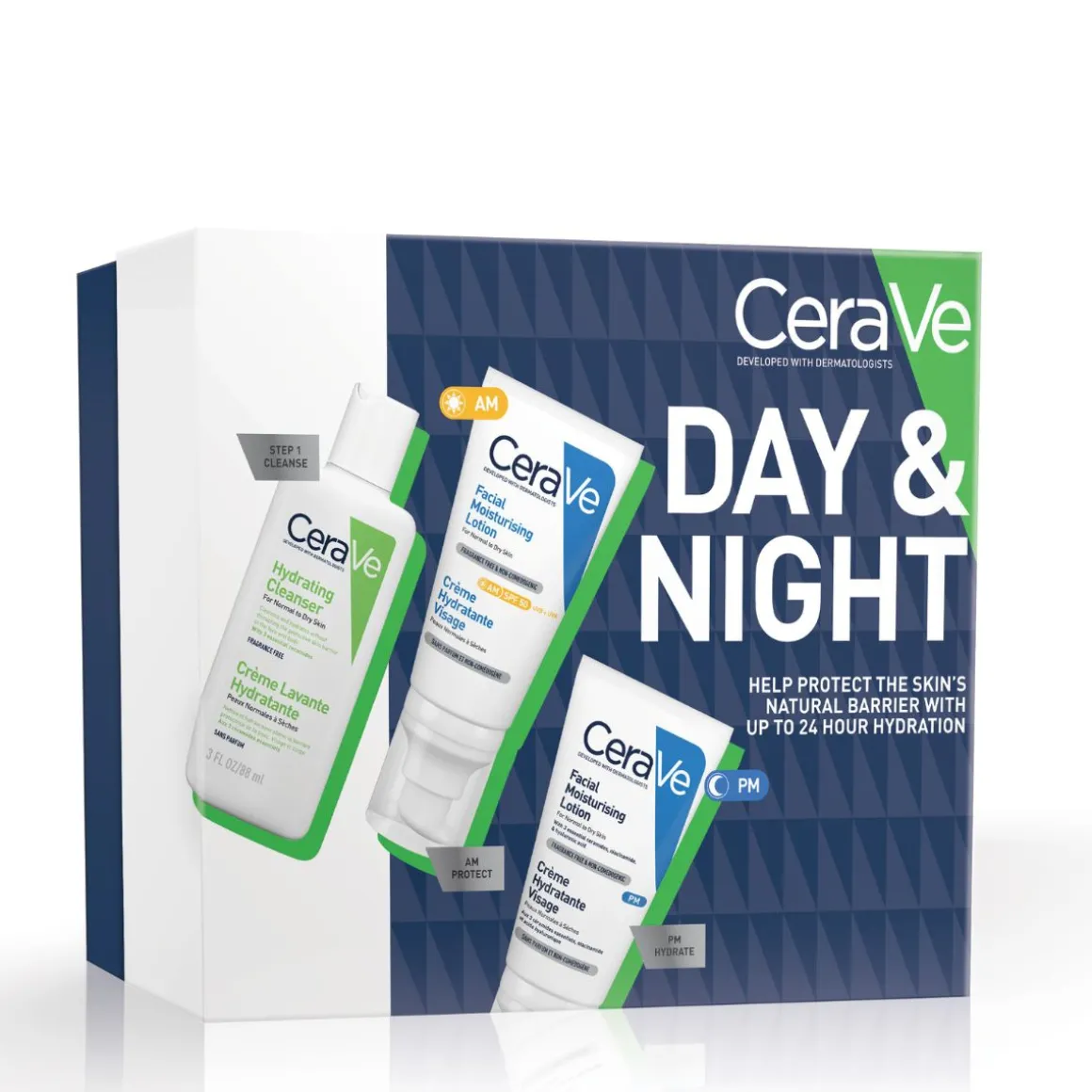 CeraVe Day & Night Facial Hydration Giftset
