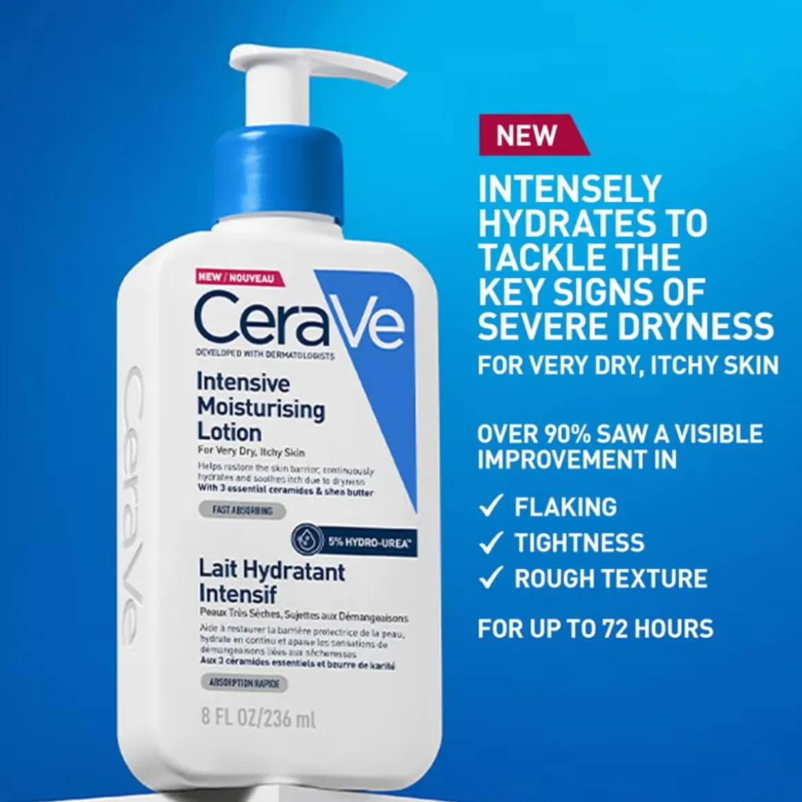 CeraVe Intensive Moisturising Lotion 473ml NEW