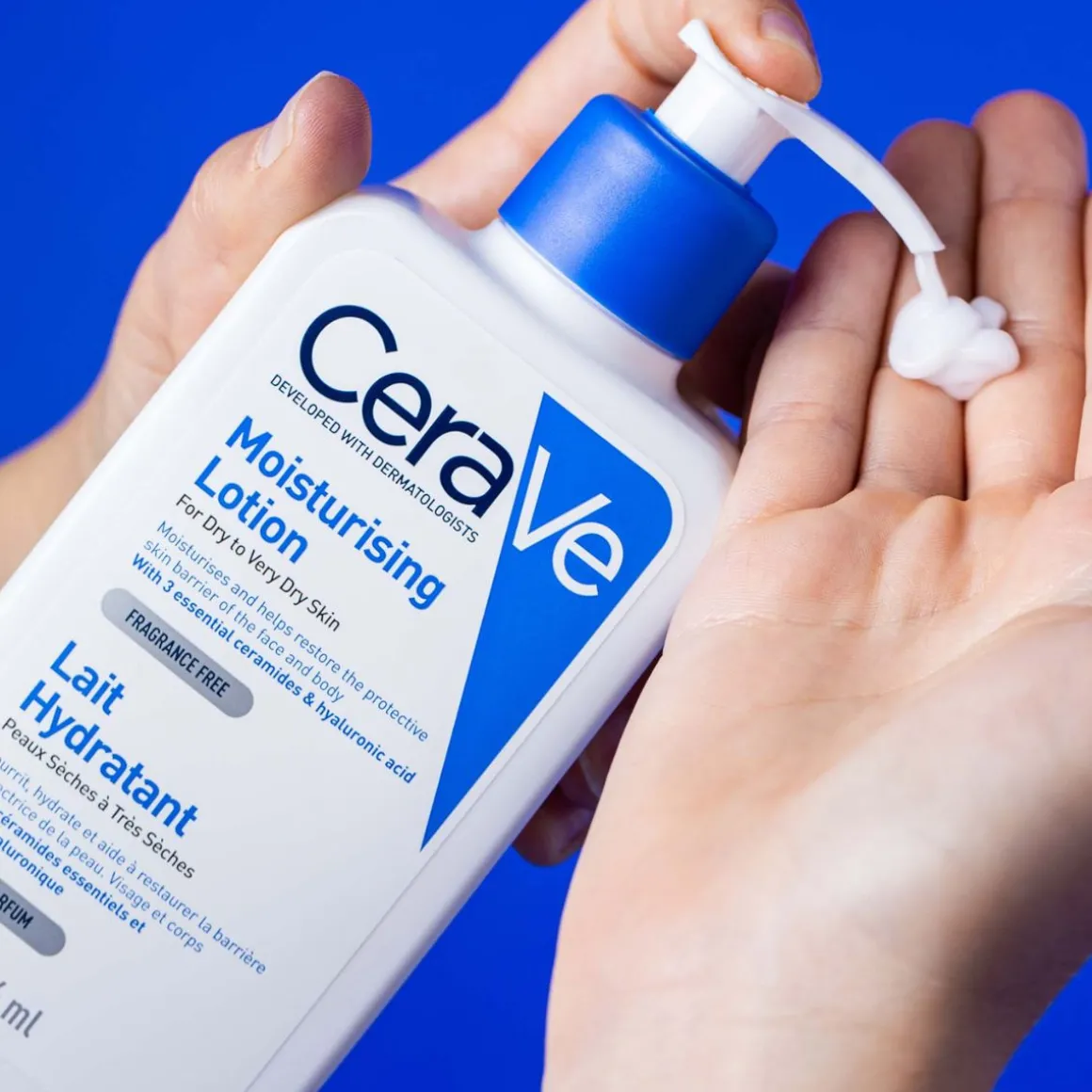 CeraVe Moisturising Lotion with Hyaluronic Acid & Ceramides for Normal to Very Dry Skin 473ml