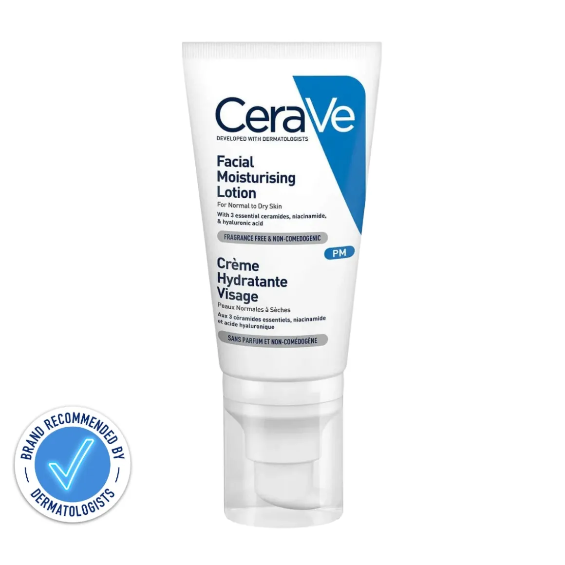 CeraVe PM Facial Moisturising Lotion 52ml