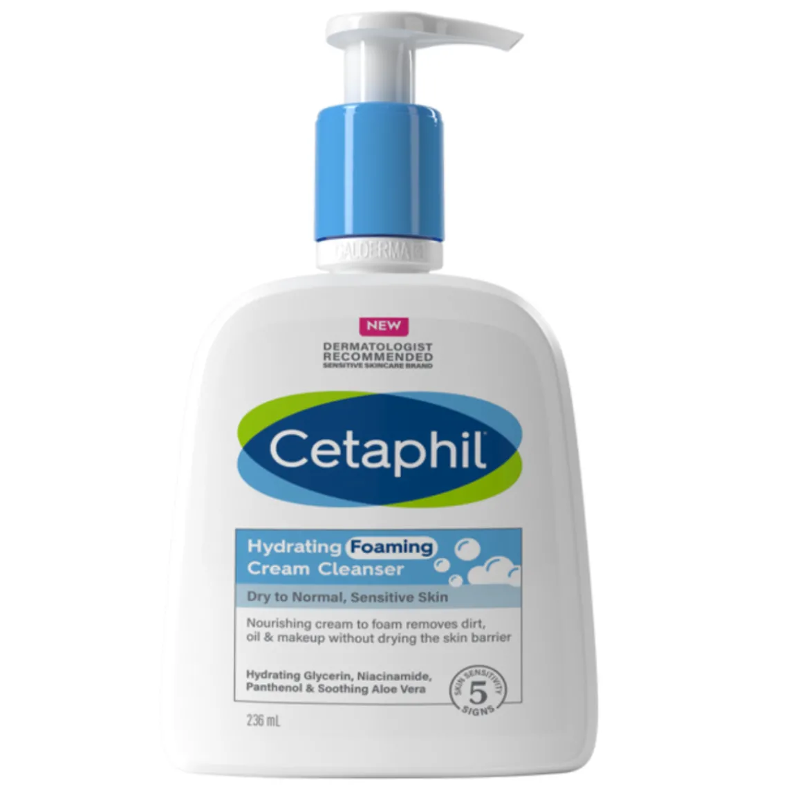 Cetaphil Hydra Foam Cream Cleanser 236ML