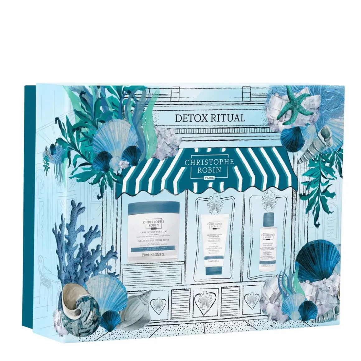 Christophe Robin Hair Detox Ritual Set