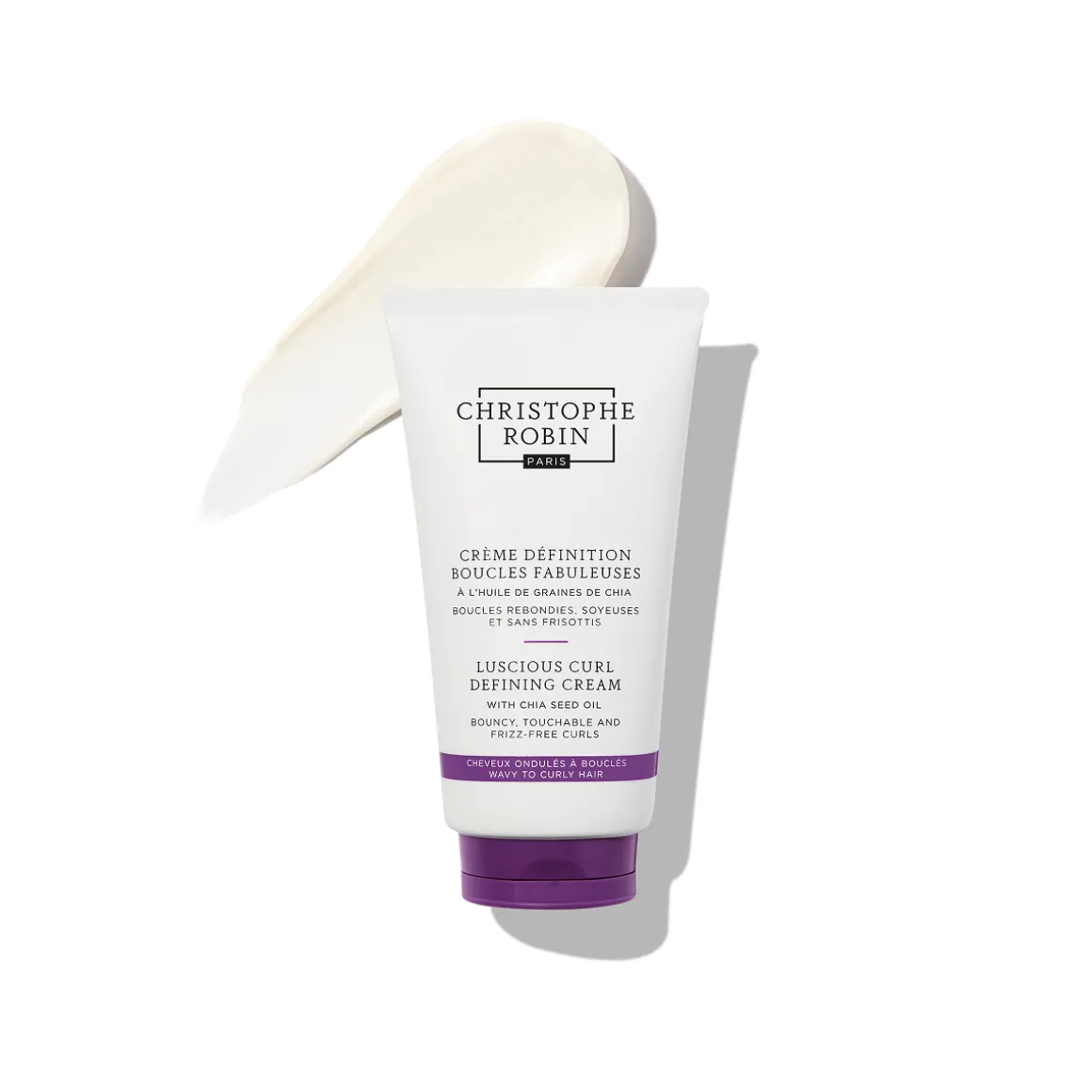 Christophe Robin Luscious Curl Defining Cream with Chia Seed Oil
