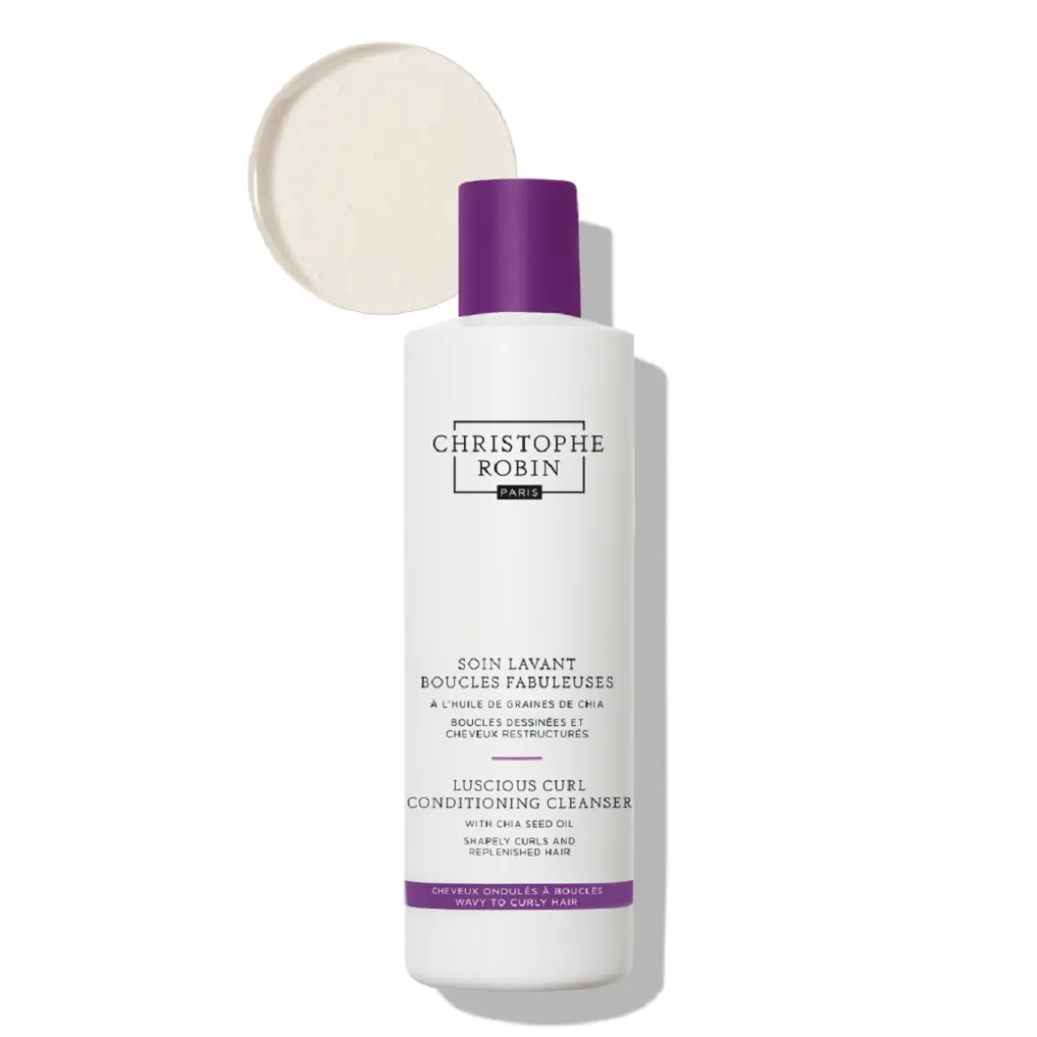 Christophe Robin Luscious Curl Cleansing Lotion with Chia Seed Oil