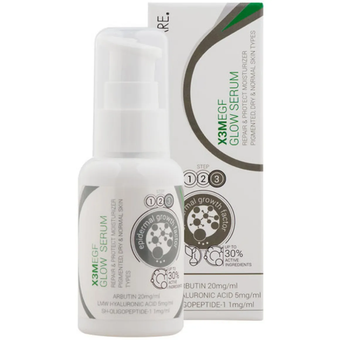 Clinicare X3M EGF Glow Serum Moisturiser
