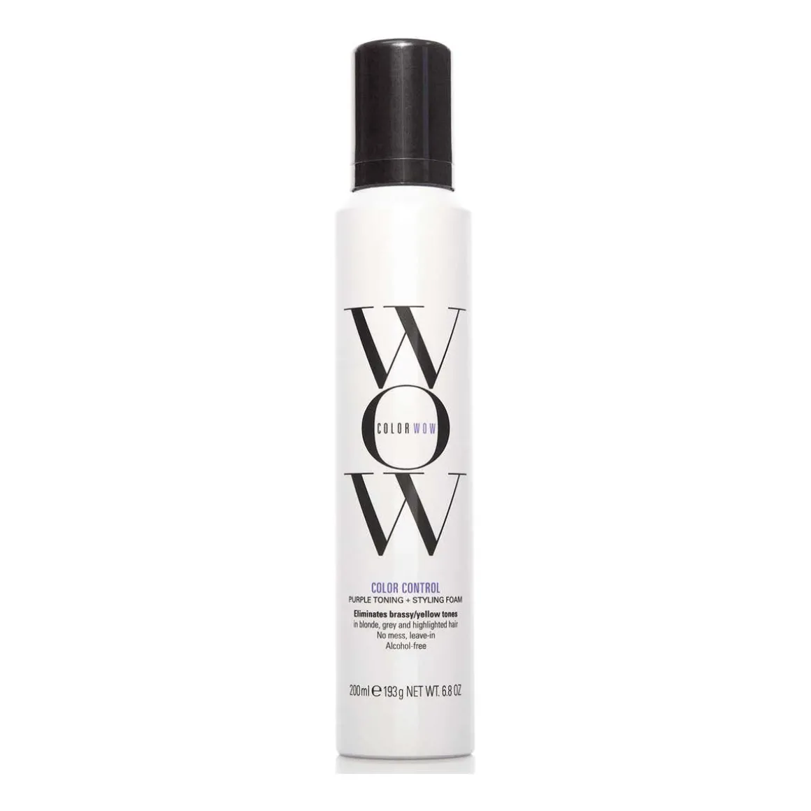 Color Wow Color Control Toning + Styling Foam Mousse Light.