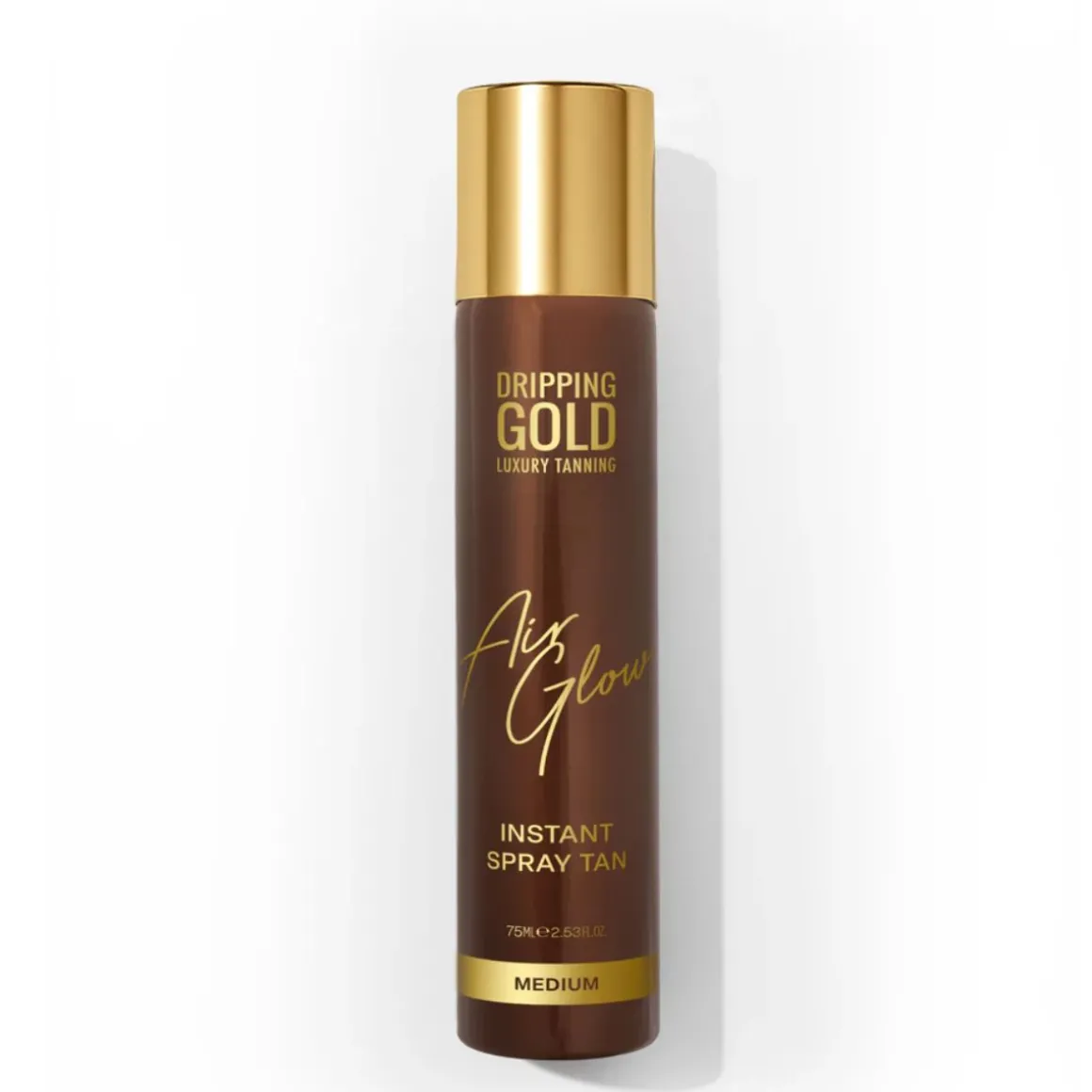 Dripping Gold Airglow Instant Tan Spray -Medium