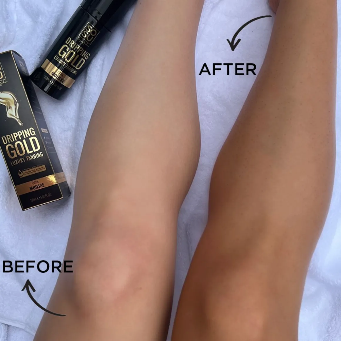 Dripping Gold Tanning Mousse Dark