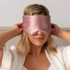 Drowsy Damask Rose Silk Sleep Mask