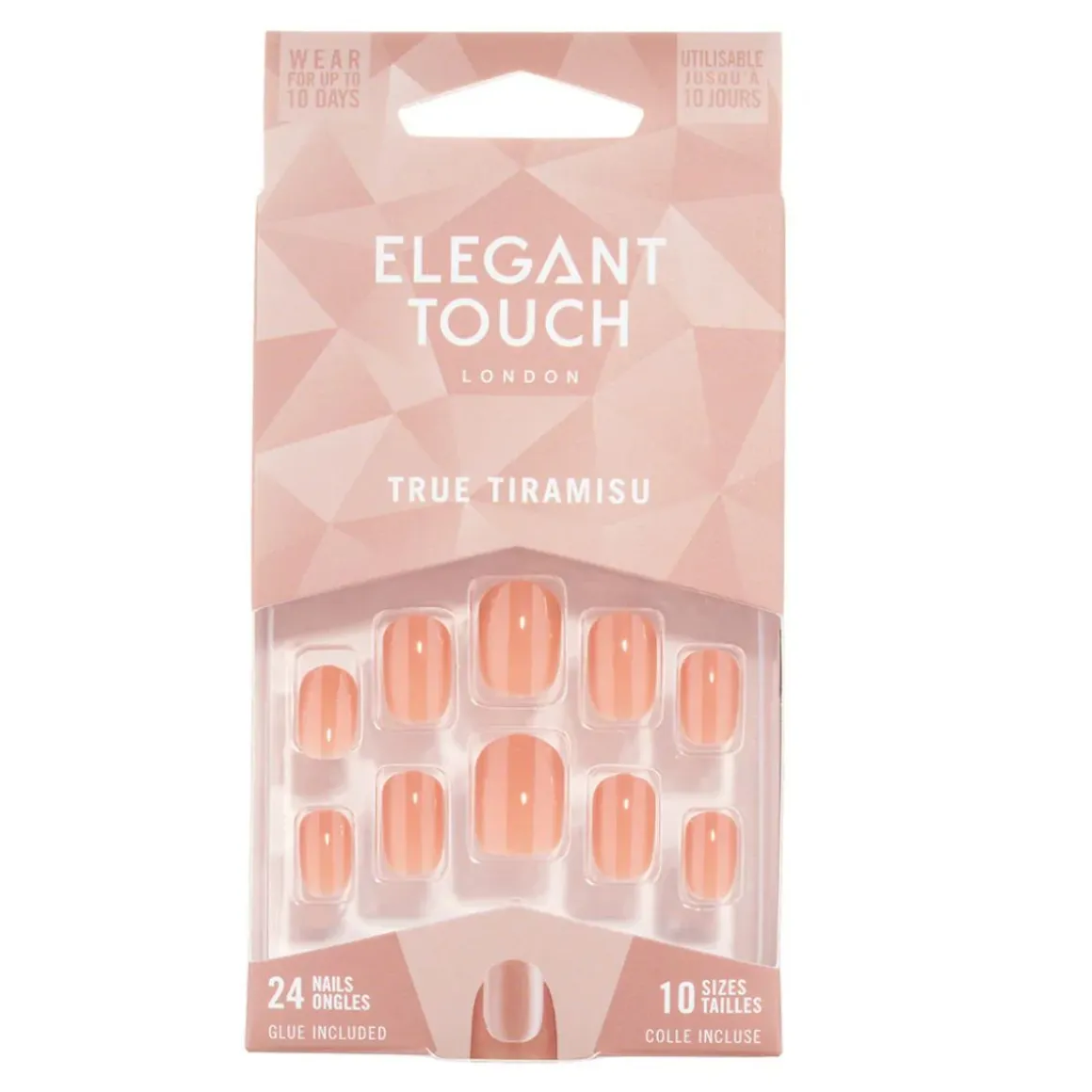 Elegant Touch Core Colour True Tiramisu False Nails