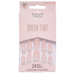 Elegant Touch Sheer Tint Satin Slippers