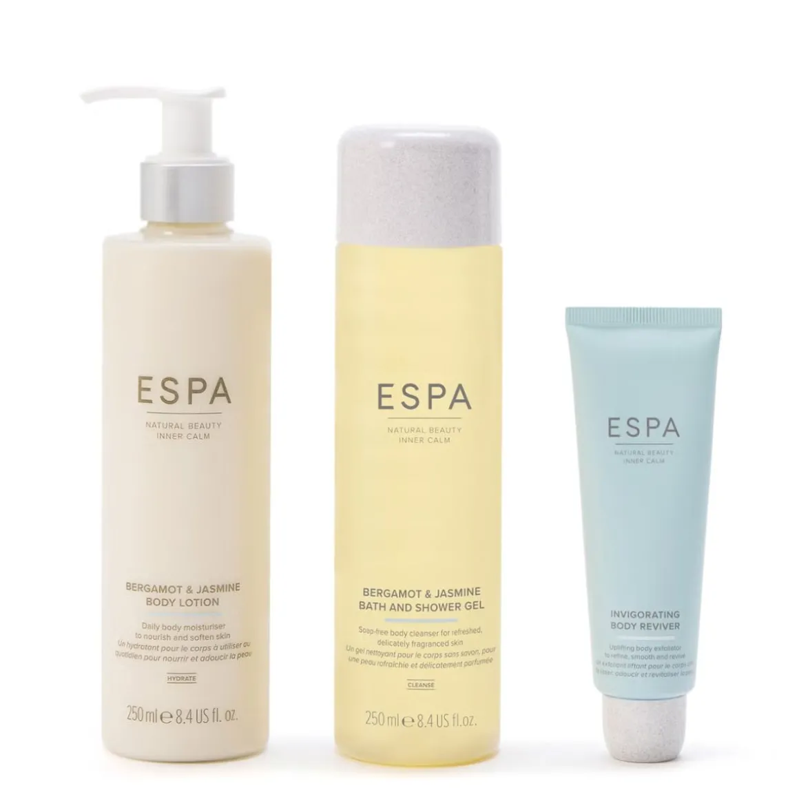 ESPA Bergamot & Jasmine Collection