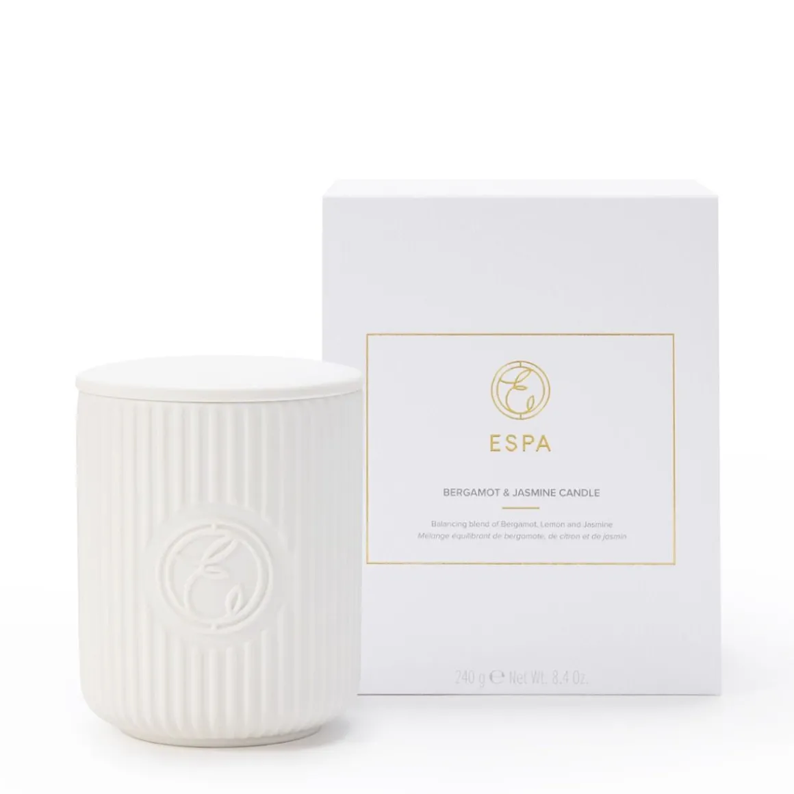 ESPA Bergamot & Jasmine Scented Candle 240g